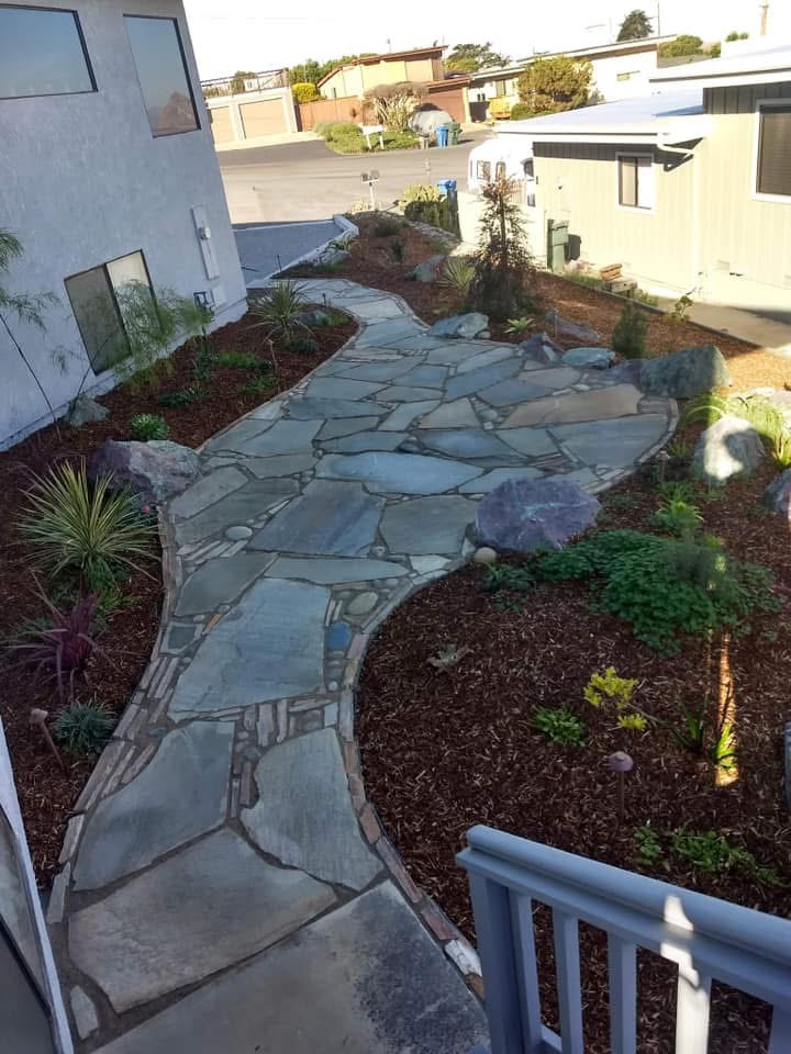 Flagstone project by Golden 1 Landscape